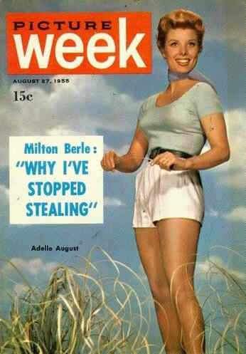 PICTURE WEEK magazine side cover 27 August 1955