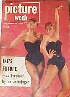 PICTURE WEEK magazine side cover 20 December 1955