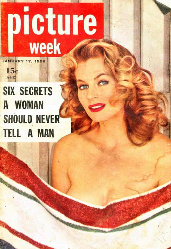PICTURE WEEK magazine side cover 17 January 1956