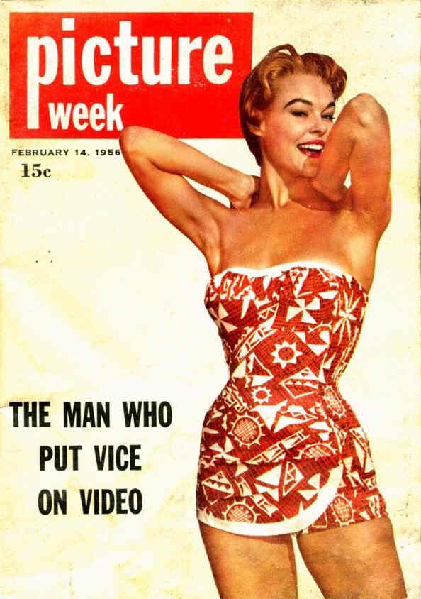 PICTURE WEEK magazine side cover 14 February 1956