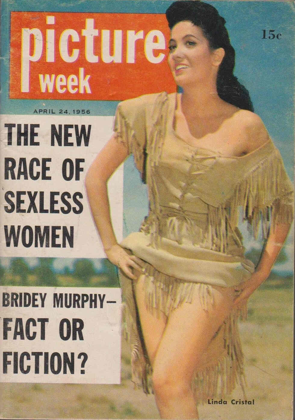 PICTURE WEEK magazine side cover 24 April 1956