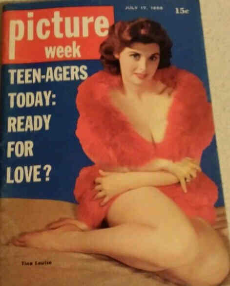 PICTURE WEEK magazine side cover 17 July 1956