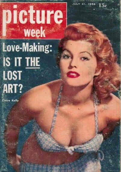 PICTURE WEEK magazine side cover 31 July 1956