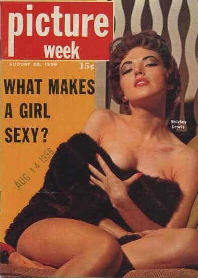 PICTURE WEEK magazine side cover 28 August 1956
