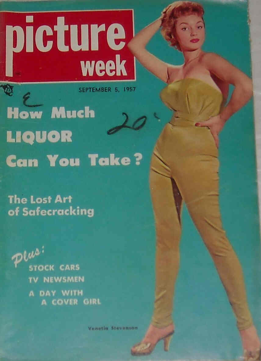 PICTURE WEEK magazine side cover 5 September 1957