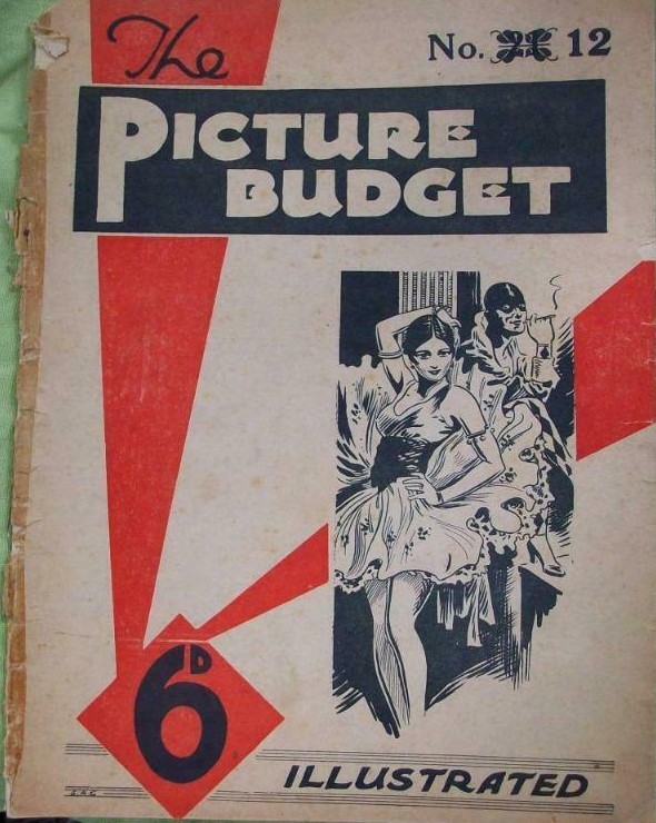 PICTURE BUDGET ILLUSTRATED | THE magazine side cover Issue 12   1932
