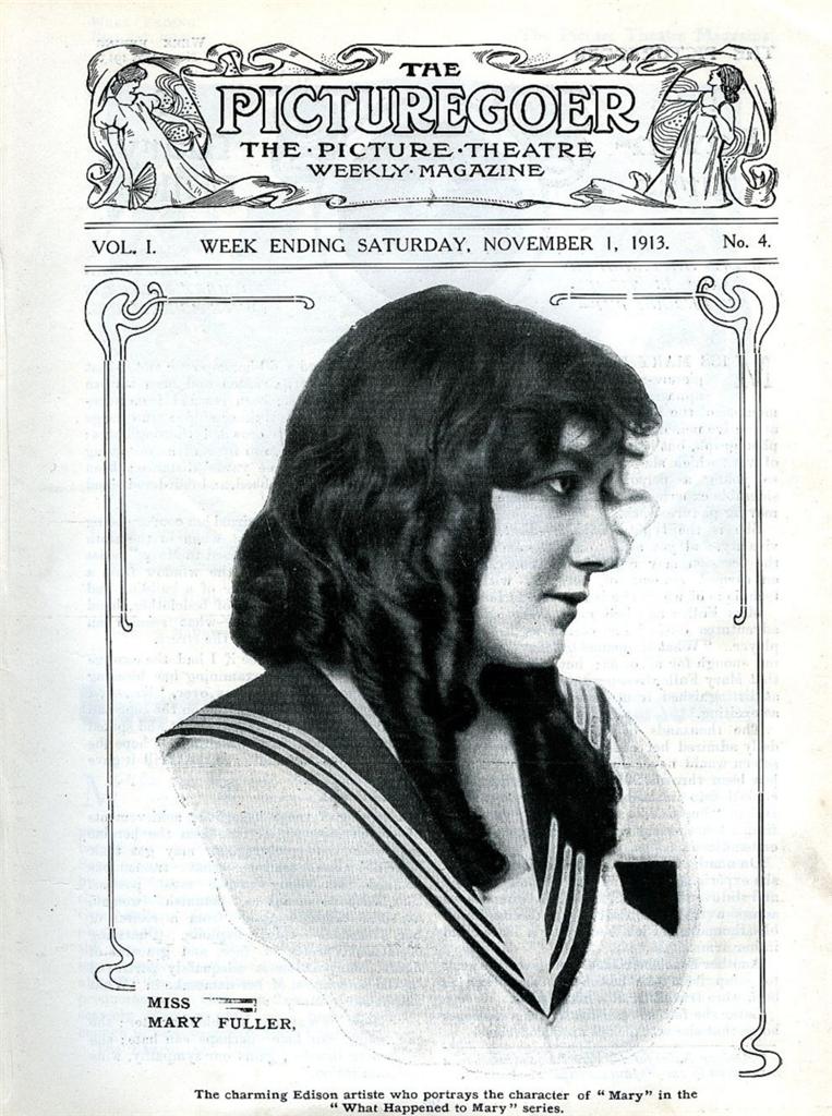 PICTUREGOER magazine side cover Issue 4 1 November 1913