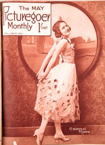 PICTUREGOER magazine side cover Issue 5  Monthly May 1921