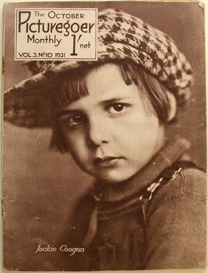 PICTUREGOER magazine side cover Issue 10  Monthly October 1921