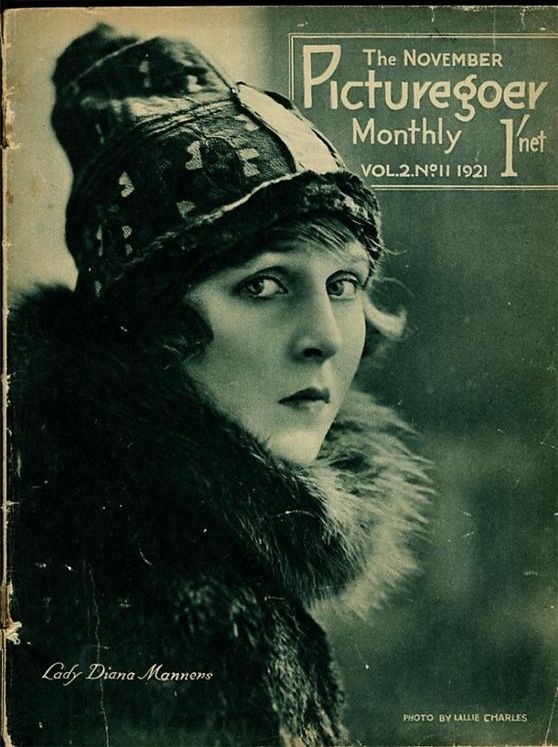 PICTUREGOER magazine side cover Issue 11  Monthly November 1921