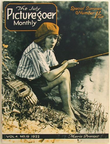 PICTUREGOER magazine side cover Issue 19  Monthly July 1922