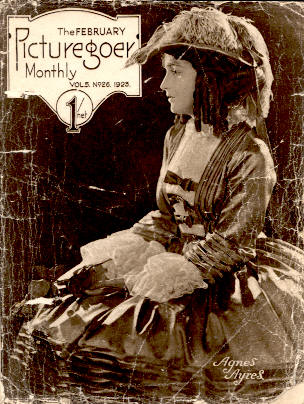 PICTUREGOER magazine side cover Issue 26  Monthly February 1923