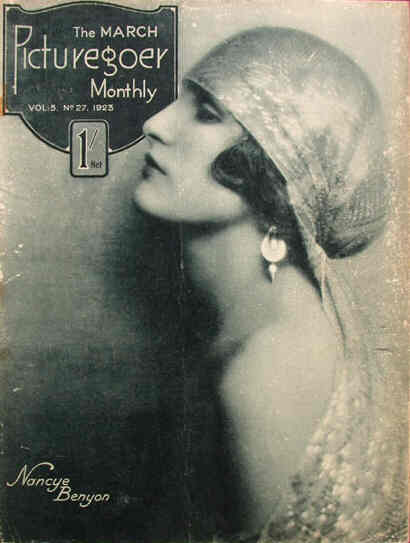 PICTUREGOER magazine side cover Issue 27  Monthly March 1923