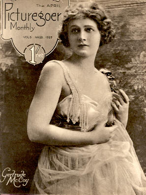 PICTUREGOER magazine side cover Issue 28  Monthly April 1923