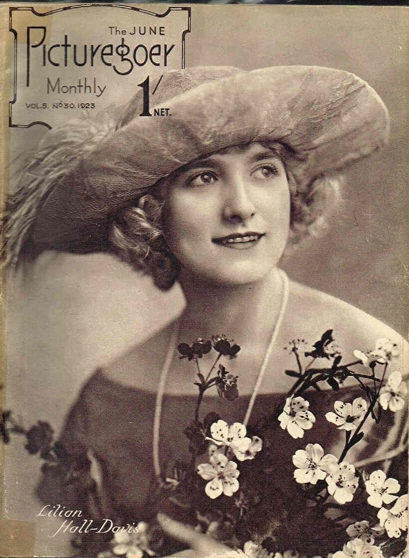 PICTUREGOER magazine side cover Issue 30  Monthly June 1923
