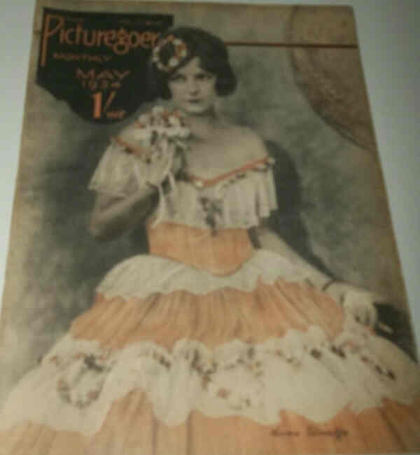 PICTUREGOER magazine side cover Issue 41  Monthly May 1924