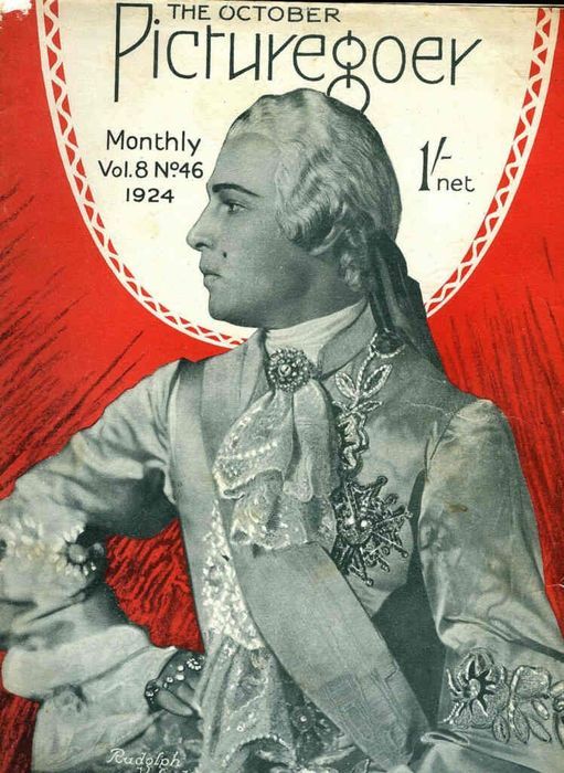 PICTUREGOER magazine side cover Issue 46  Monthly October 1924