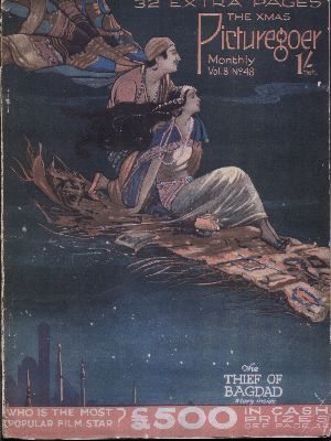PICTUREGOER magazine side cover Issue 48  Monthly December 1924