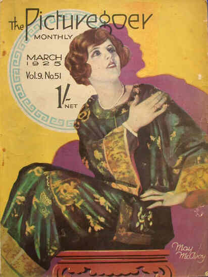 PICTUREGOER magazine side cover Issue 51  Monthly March 1925