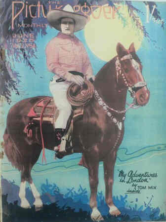 PICTUREGOER magazine side cover Issue 54  Monthly June 1925