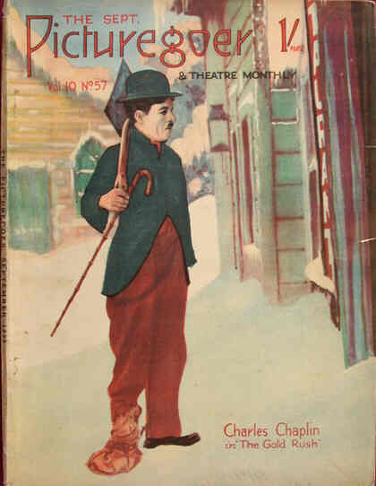 PICTUREGOER magazine side cover Issue 57  Monthly September 1925