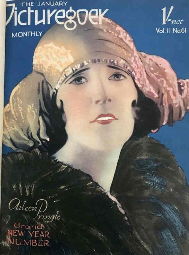 PICTUREGOER magazine side cover Issue 61  Monthly January 1926