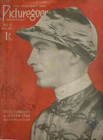 PICTUREGOER magazine side cover Issue 62  Monthly February 1926