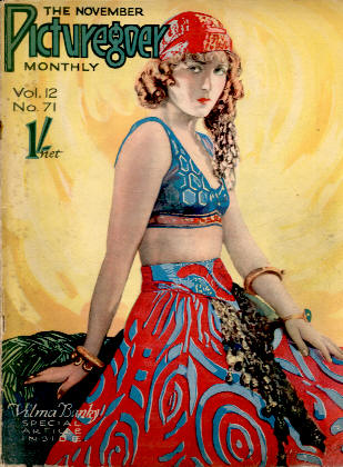 PICTUREGOER magazine side cover Issue 71  Monthly November 1926