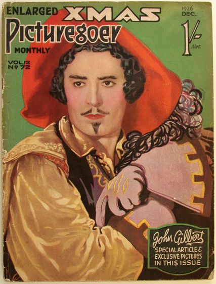 PICTUREGOER magazine side cover Issue 72  Monthly December 1926