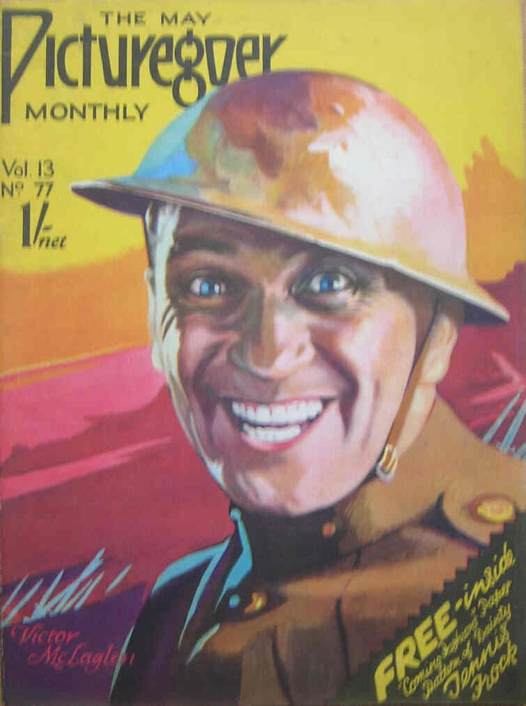PICTUREGOER magazine side cover Issue 77  Monthly May 1927