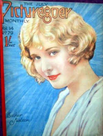 PICTUREGOER magazine side cover Issue 79  Monthly July 1927