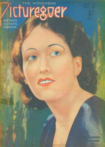 PICTUREGOER magazine side cover Issue 83  Monthly November 1927