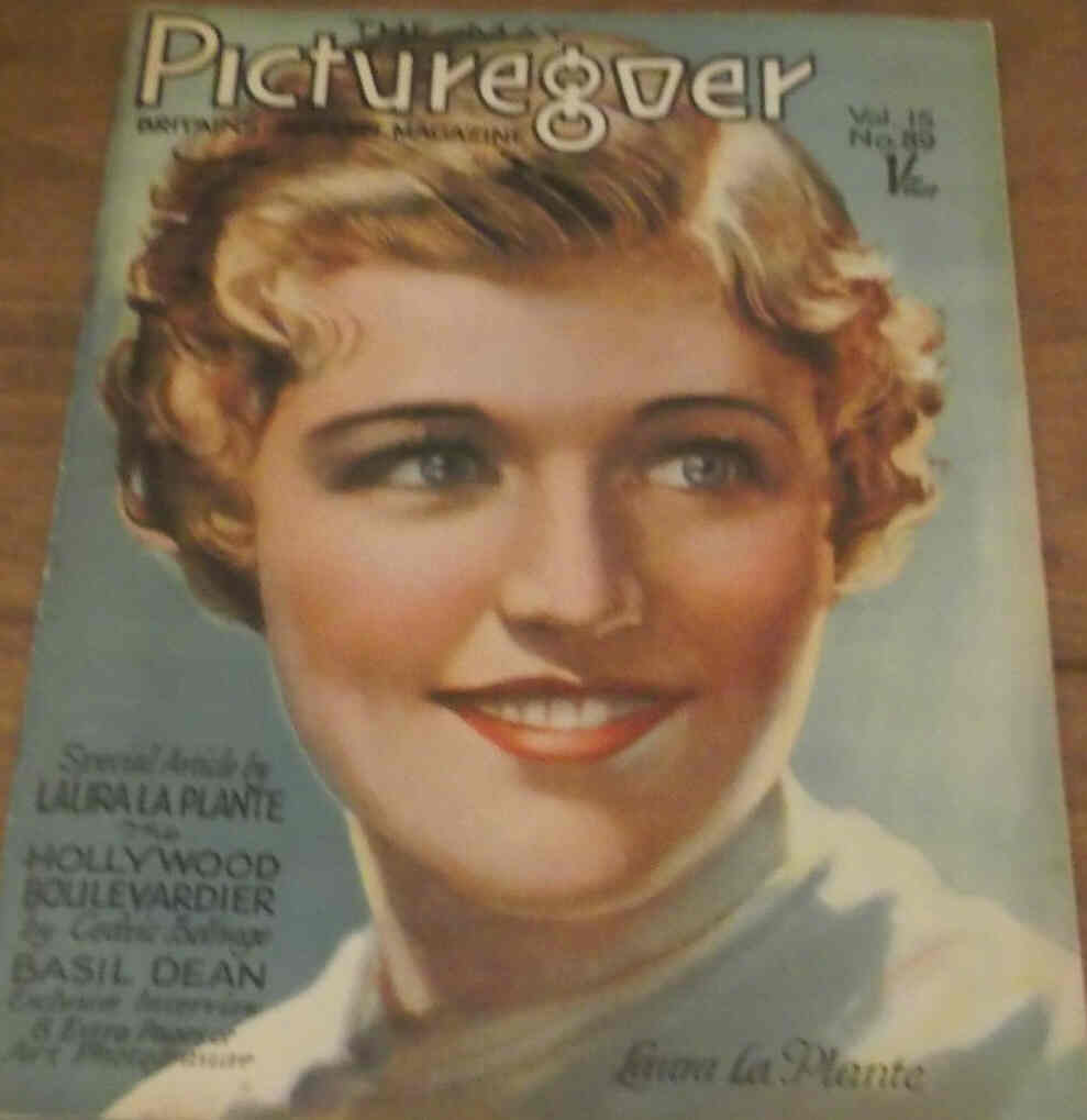 PICTUREGOER magazine side cover Issue 89  Monthly May 1928