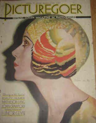 PICTUREGOER magazine side cover Issue 112  Monthly April 1930