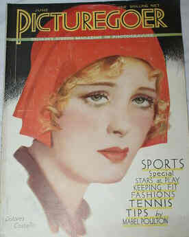 PICTUREGOER magazine side cover Issue 114  Monthly June 1930