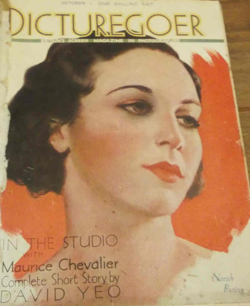 PICTUREGOER magazine side cover Issue 118  Monthly October 1930