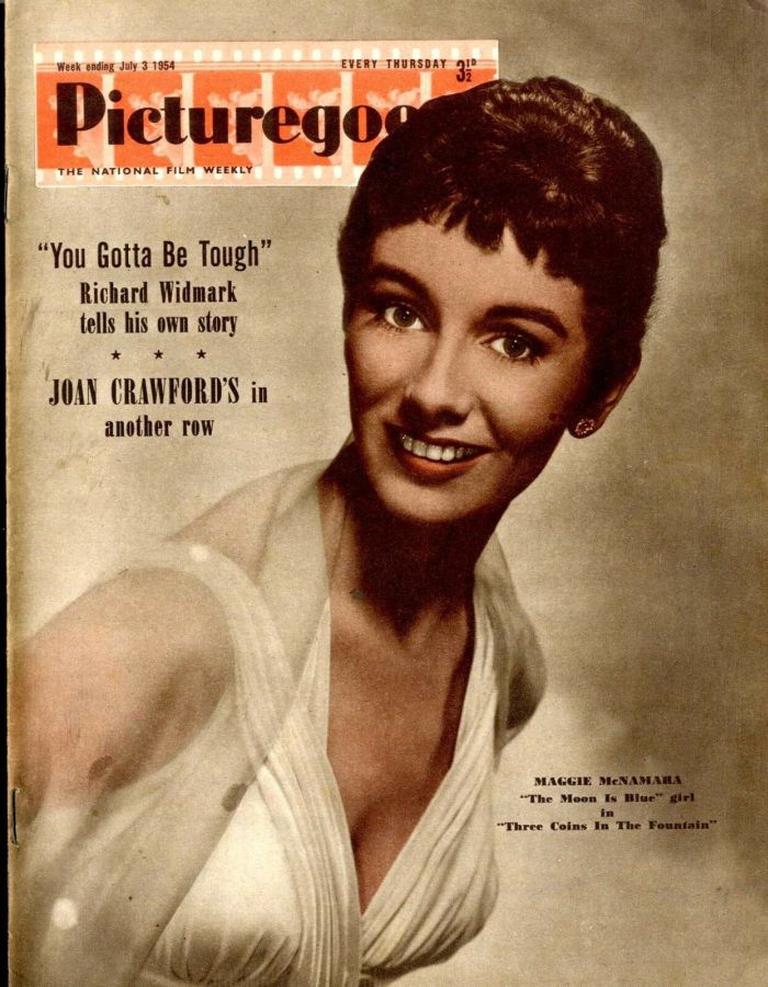 PICTUREGOER magazine side cover Issue 1000  Weekly 3 July 1954