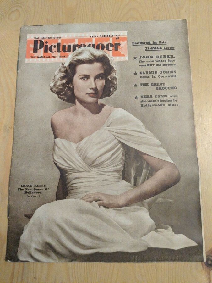 PICTUREGOER magazine side cover Issue 1001  Weekly 10 July 1954