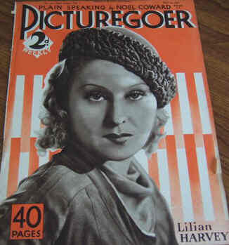 PICTUREGOER magazine side cover Issue 101  Weekly 29 April 1933