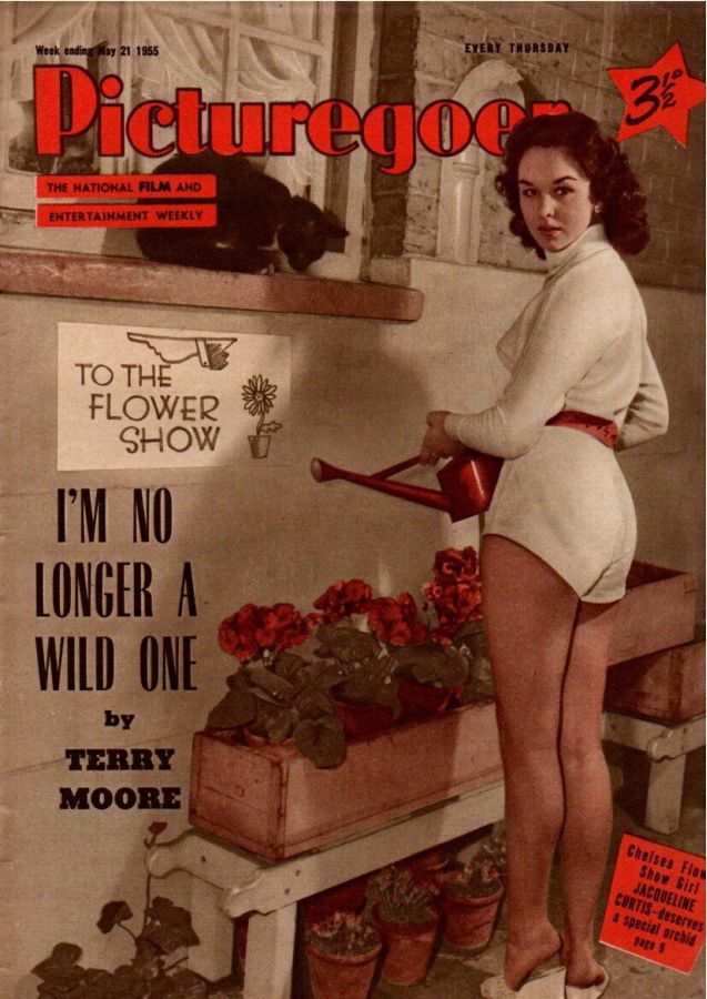 PICTUREGOER magazine side cover Issue 1046  Weekly 21 May 1955