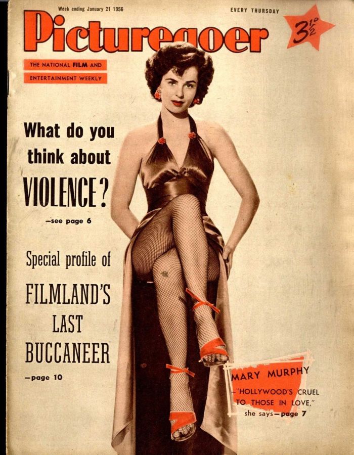 PICTUREGOER magazine side cover Issue 1081  Weekly 21 January 1956