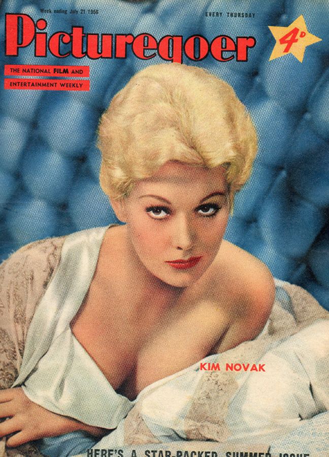 PICTUREGOER magazine side cover Issue 1107  Weekly 21 July 1956