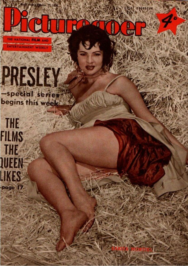 PICTUREGOER magazine side cover Issue 1121  Weekly 27 October 1956