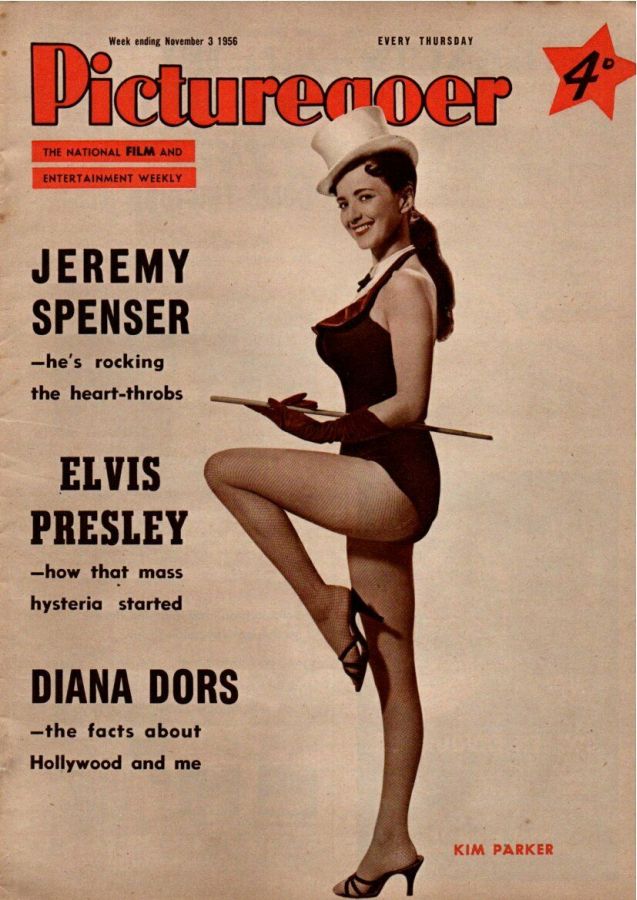 PICTUREGOER magazine side cover Issue 1122  Weekly 3 November 1956
