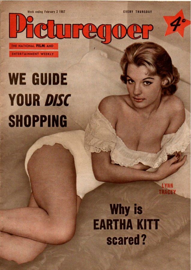 PICTUREGOER magazine side cover Issue 1135  Weekly 2 February 1957
