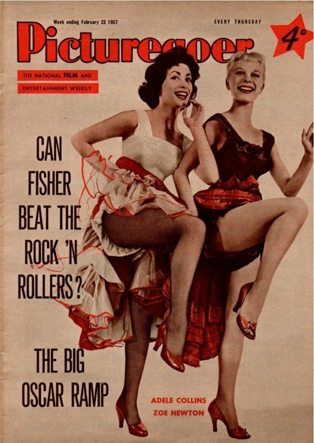 PICTUREGOER magazine side cover Issue 1138  Weekly 23 February 1957