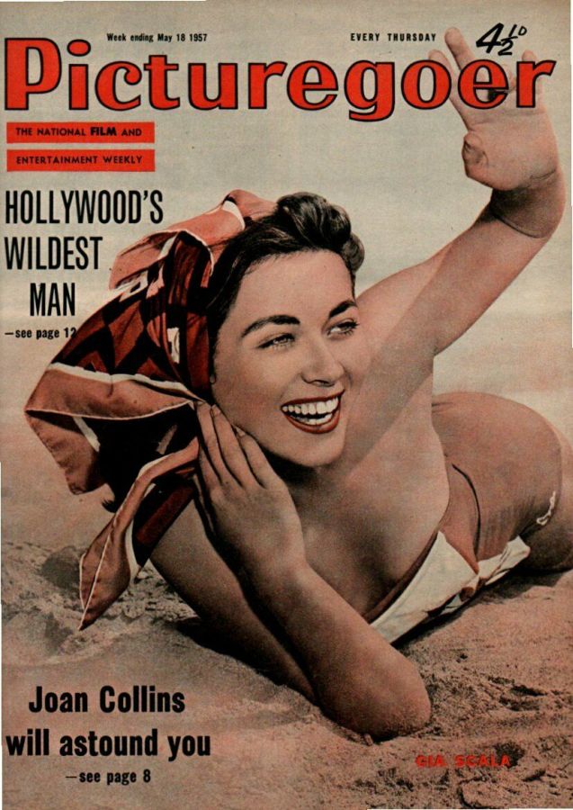 PICTUREGOER magazine side cover Issue 1150  Weekly 18 May 1957