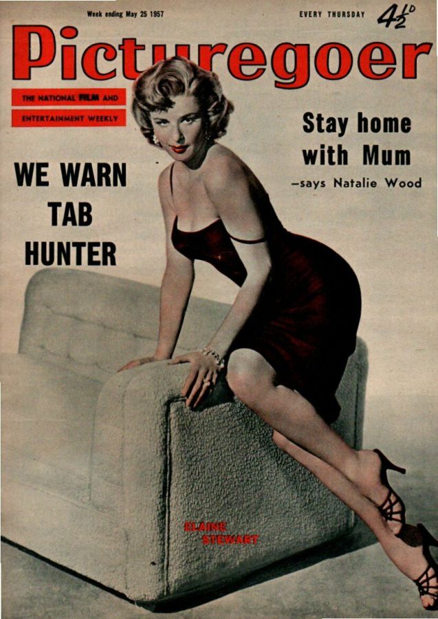 PICTUREGOER magazine side cover Issue 1151  Weekly 25 May 1957