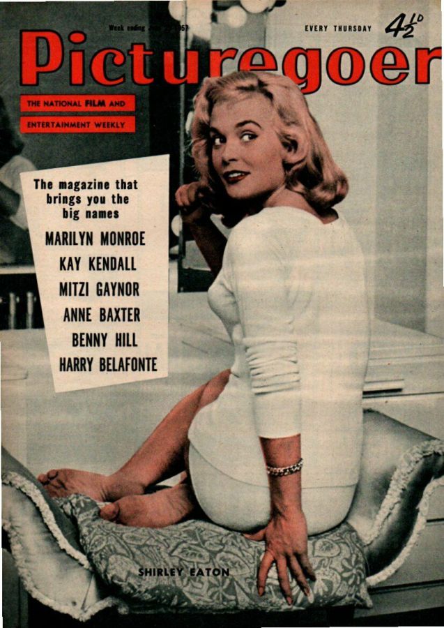 PICTUREGOER magazine side cover Issue 1156  Weekly 29 June 1957
