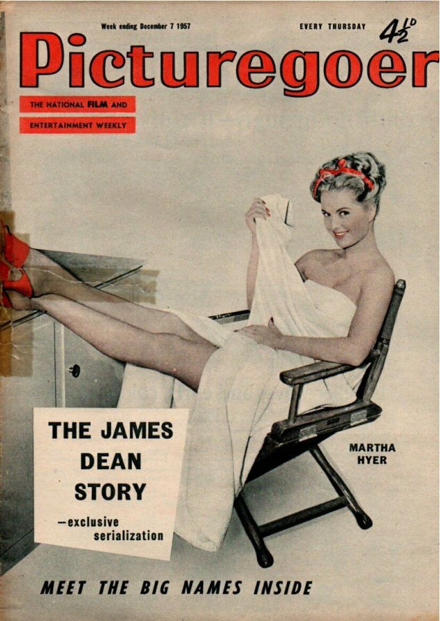 PICTUREGOER magazine side cover Issue 1179  Weekly 7 December 1957